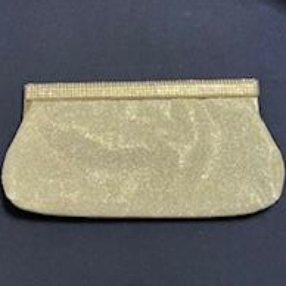 David Bridal Silver Rhinestone Evening Bag